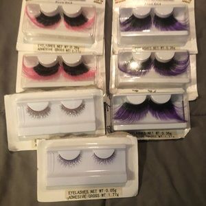 Brand new 6 pairs  on false eyelashes